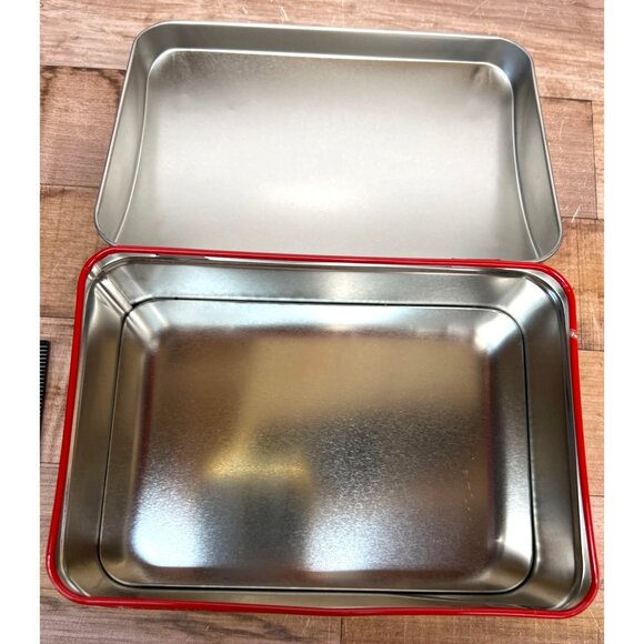 Vintage Coca-Cola Santa Claus Collectors Tin Storage Container - Picture 6 of 9